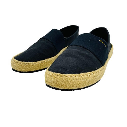 GANT Women's Black Slip On Espadrilles Loafers Shoes Size EUR 38 UK 4.5 US 6.5 - Picture 5 of 16