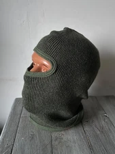 Rus Army winter BALACLAVA olive color wool poly fabric new Podolsk