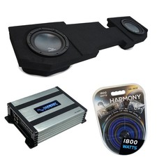 2002-2018 Fits Dodge Ram Quad or Crew Harmony R104 Dual 10" Sub Box  HA-A400.1