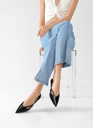 New Reitoye Flats for Womens Closed Pointed Toe Ballet Flat Comfortable... - Picture 3 of 8