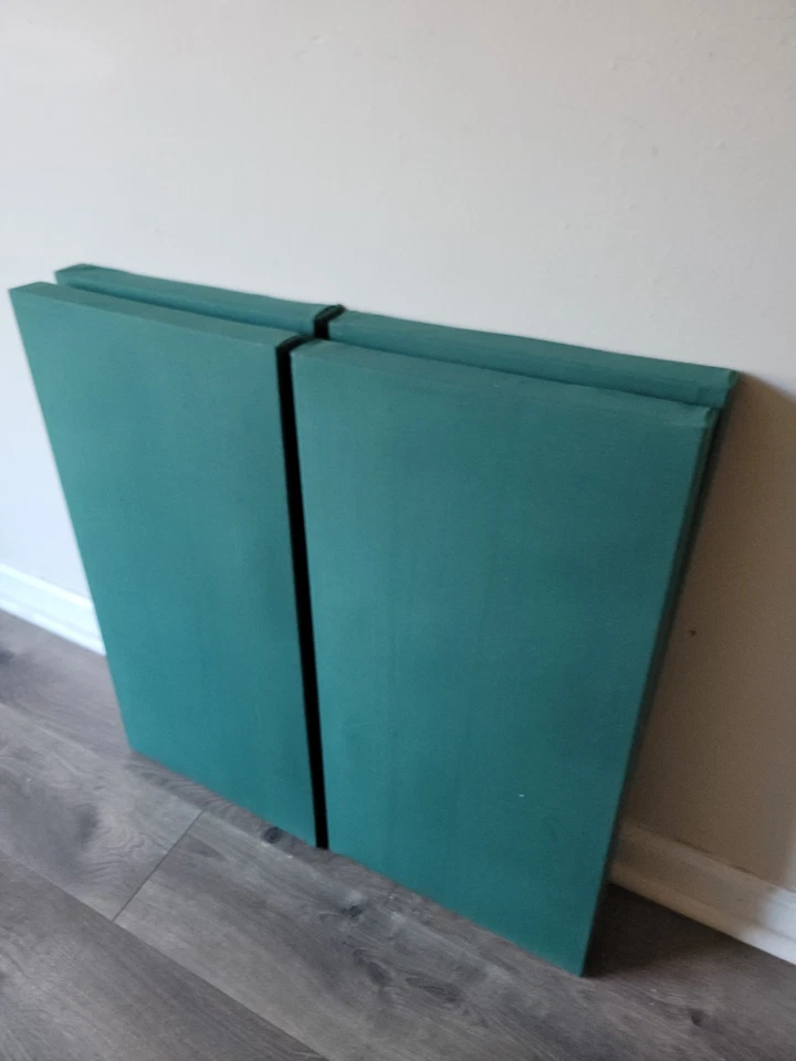 Juego de 4 paneles de pared acústicos absorbentes de sonido de canal de la Mancha Foto 2 de 4