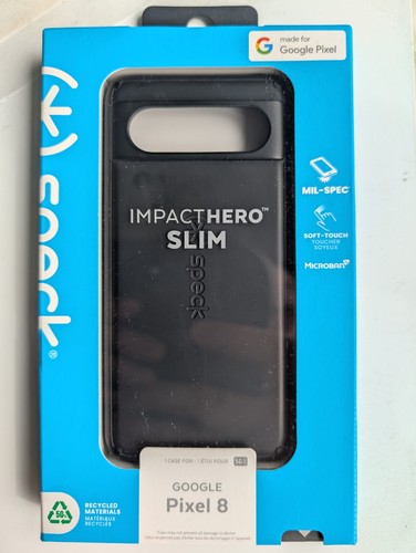 Speck - ImpactHero Slim Case for Google Pixel 8 - Black - Photo 6 sur 11