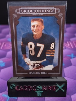 2007 Donruss Threads Harlon Hill Gridiron Kings /100 Chicago Bears #PGK-56