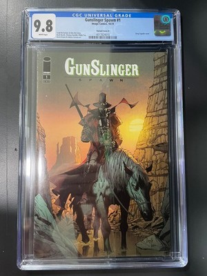 GUNSLINGER SPAWN #1   CGC 9.8 NM/M   VARIANT COVER D   TODD MCFARLANE - 2021