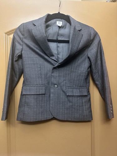 Janie & Jack Wool Blazer Suit Jacket 8 Gray