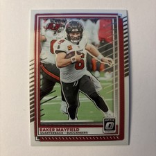 2025 Panini Donruss Baker Mayfield #148 Tampa Bay Buccaneers Football Card Nm