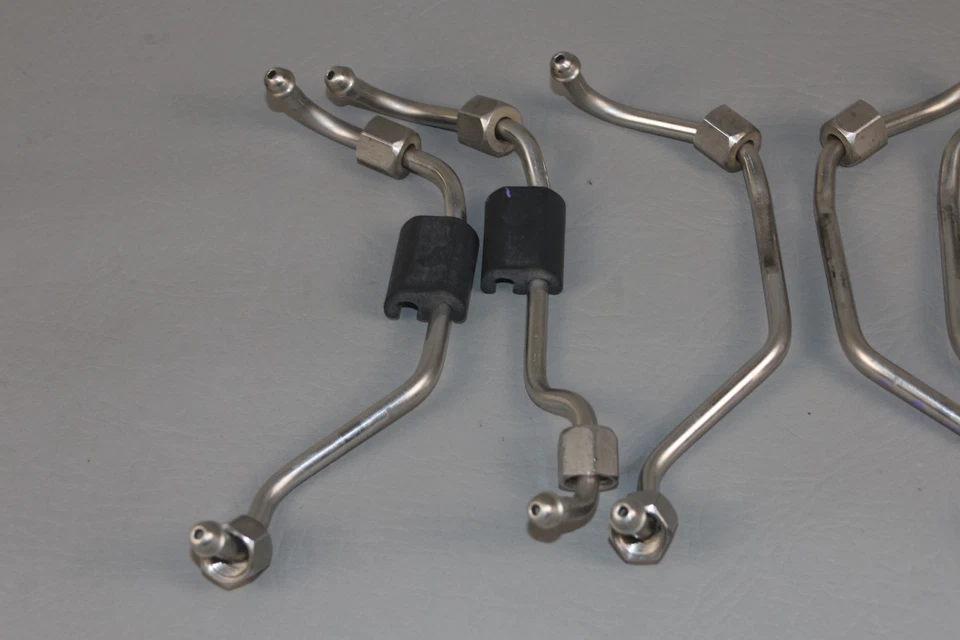 09-13 BMW E90 E70 E71 335i X5 X6 35i N55 Juego de 6 líneas de riel de presión de combustible OEM Foto 2 de 4