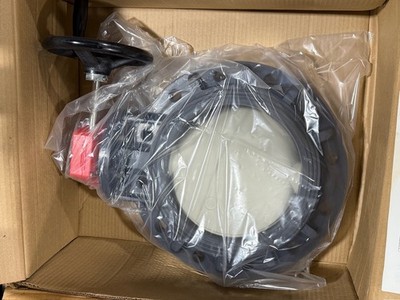 Asahi /America 10'' PVC/EPDM Butterfly Valve Type 56 Gear Operated 1730100