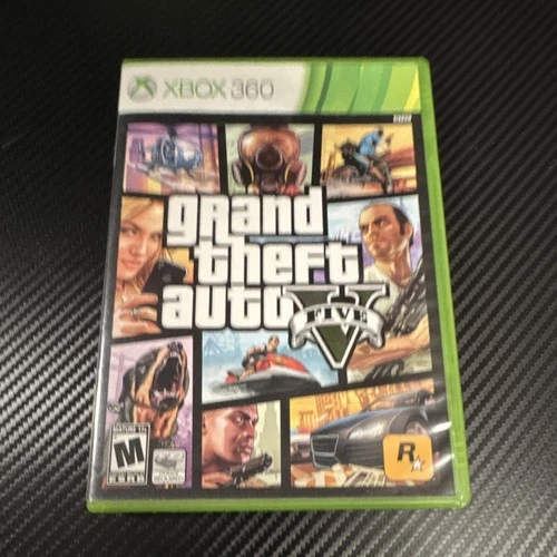 Rockstar Games Grand Theft Auto V Action & Adventure Manual Included Xbox 360