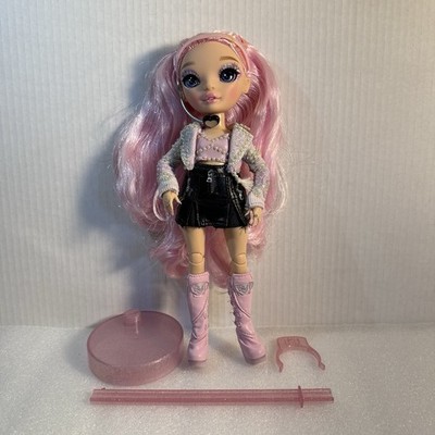2022 MGA Rainbow High Vision Royal Three K-Pop MINNIE CHOI Fashion Doll W Stand