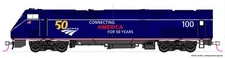 Kato 176-6035-LS N Amtrak GE P42 Diesel Locomotive with ESU LokSound DCC #100