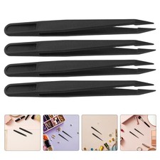 30 Pcs Craft Tweezers for Beads Preschool Plastic Precision Kids