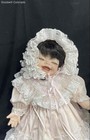 Collector's Choice Curly Hair Victorian Large Porcelain Dolls With Hat Set Of 2 — photo 2