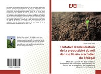 Mame Arona Thiaw | Tentative D'améLioration De La Productivité Du Mil Dans Le...