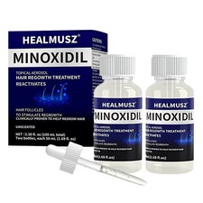 2 Pack Minoxidil 5 Extra Strength Men Hair Regrowth Treatment 2 Month Supply