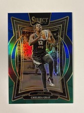 2025 Panini Select WNBA CHELSEA GRAY BLUE GREEN PRIZM ACES  /349 #8