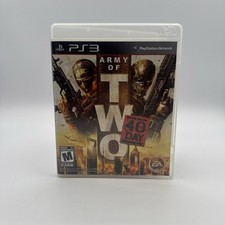 Army Of Two The 40th Day Playstation 3 Ps3 Cib Complete W Manual Army Of Two The 40th Day Playstation 3 Ps3 Cib Complete W Manual