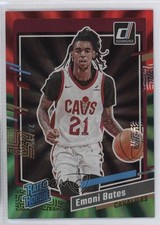 2023 Panini Donruss Rated Rookie Holo Red & Green Laser 24/75 Emoni Bates 11ks