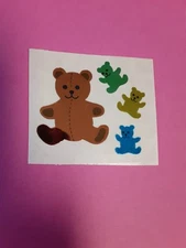 vintage 80s Hambly Studios mylar teddies sticker module