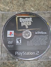 Guitar Hero 5 PS2 (Sony PlayStation 2, 2009) Disc Only