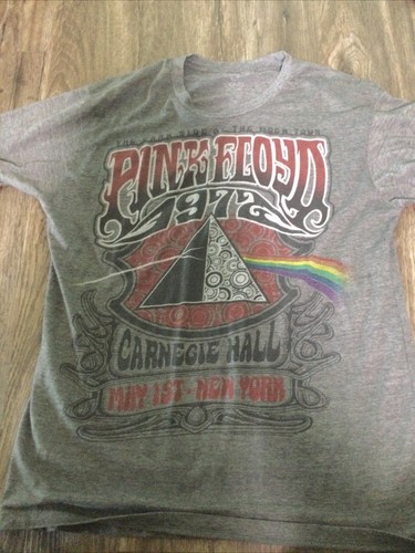 Pink Floyd T-Shirt - Carnegie Hall 1972 - Grey - Eye Candy LA