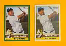 ANDY IBANEZ 2025 Topps Heritage GREEN BORDER #94 and Base #94