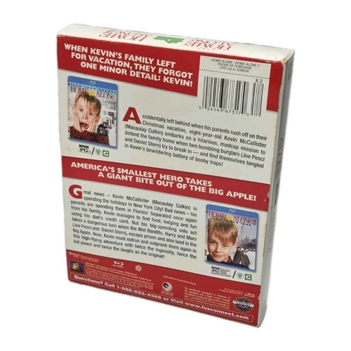 Home Alone Two Movie Blu-Ray Collection Home Alone & Home Alone 2 Gebraucht - Bild 2 von 2