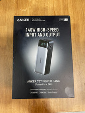 Anker 737 140W Fast Charge 24000mAh GaN 3-Port Prime Laptop Charger Power Bank