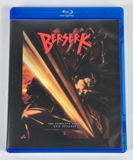 Berserk Blu-ray The Complete Series XXIV Episodes 4 Disc Set