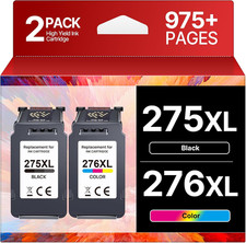 PG-275XL CL-276XL Replacement for Canon 275 and 276 Ink Cartridges for Canon Ink