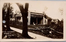 June 5, 1914, TORNADO Damage, SANBORN, Iowa Real Photo Postcard
