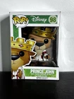 Funko POP 98 2014 Disney PRINCE JOHN Red Robe  Robin Hood  Vaulted