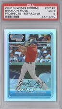 2006 Bowman Chrome Prospects Refractor /500 Brandon Moss #BC123 PSA 9 MINT m5x