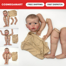 24" Realistic Reborn Baby Doll Kit - Hand-Painted, Lifelike Parts, Cloth Body, E