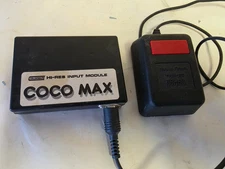 Tandy Radio Shack TRS-80 Coco Max Color Computer Hi-Res Input Module & Mouse
