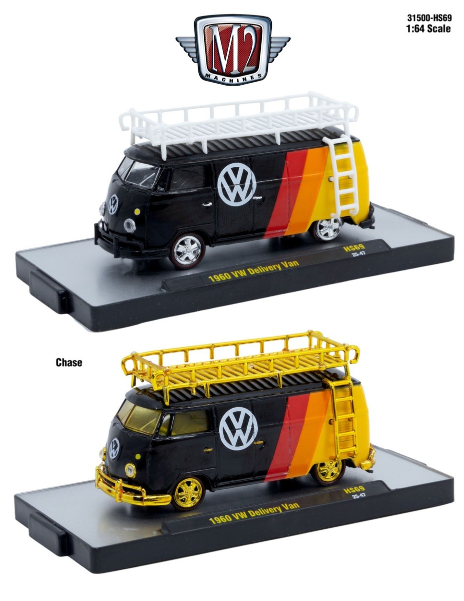 M2 Machines 1960 Volkswagen Delivery Van 1:64 Scale Diecast (HS69