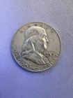 1959 Franklin Half Dollar 90% Silver —  Philadelphia — Circulated