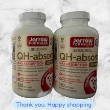 FOR 2 Jarrow Formulas Ubiquinol QH-absorb Max...