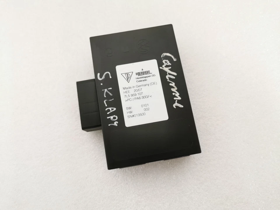 Centralina Porsche Cayenne 9PA modulo sollevatore portellone coperchio posteriore - Immagine 2 di 4