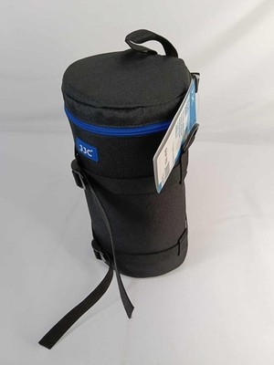 JJC DLP-7II Water Resistance Deluxe Lens Pouch 125mm x 290mm Fits 4.9'' x 11.4''