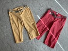 Two Pair women’s capris size 16. One Lee And One Dockers Each Come With A Belt. — photo 1