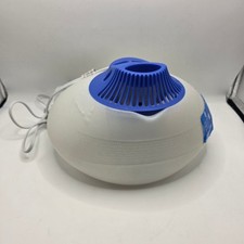 Vicks Warm Steam Vaporizer White Blue 1.5 Gallon Humidifier Cold Relief Mist