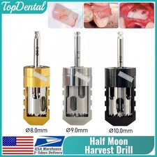 USA Dental SLT Half Moon Harvest Drill Semilunar Technique Bone Augmentation GBR