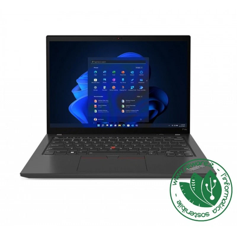 Lenovo ThinkPad P14s G2 · Ryzen 7 5850U · 16GB · 512GB, foto 2 di 5