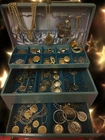 Vintage To Now Estate Costume Jewelry Lot Runway Chunky 80s Couture Coin Jewelry