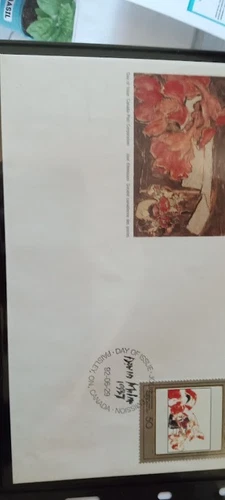 Canada #1419 FDC 1992 ART Masterpieces 50cent