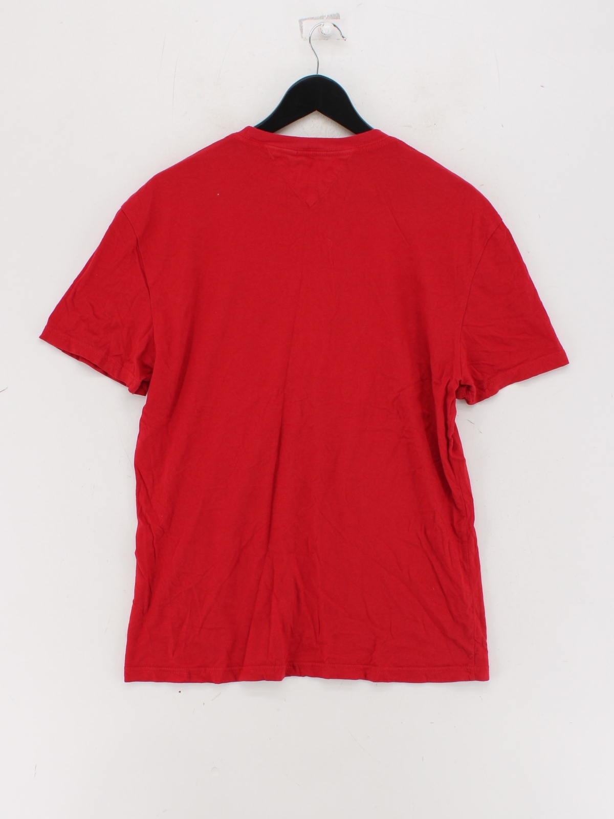 ALTRA Tommy Jeans T Shirt Uomo M Rossa Grafica 100% Altro Basic