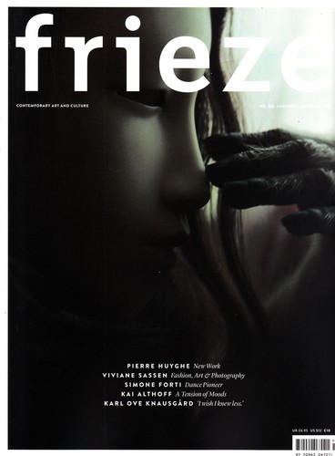 FRIEZE #168 1-2/2015 Pierre Huyghe VIVIANE SASSEN Simone Forti KAI ALTHOFF @NEW@ - Foto 1 di 3