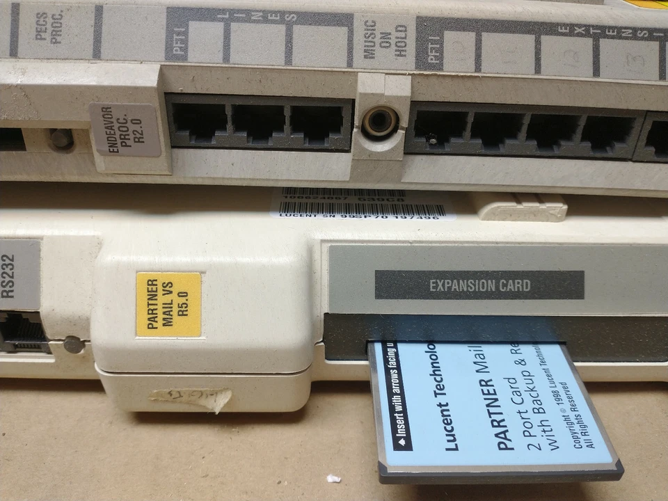 Lucent Partner Endeavor phone modules (3), 103L2, 103L5, 539C8 Mail VS R5.0 - Image 2 of 3