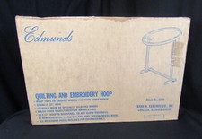 Vintage Edmunds Quilting And Embroidery Hoop Stock Number 5590